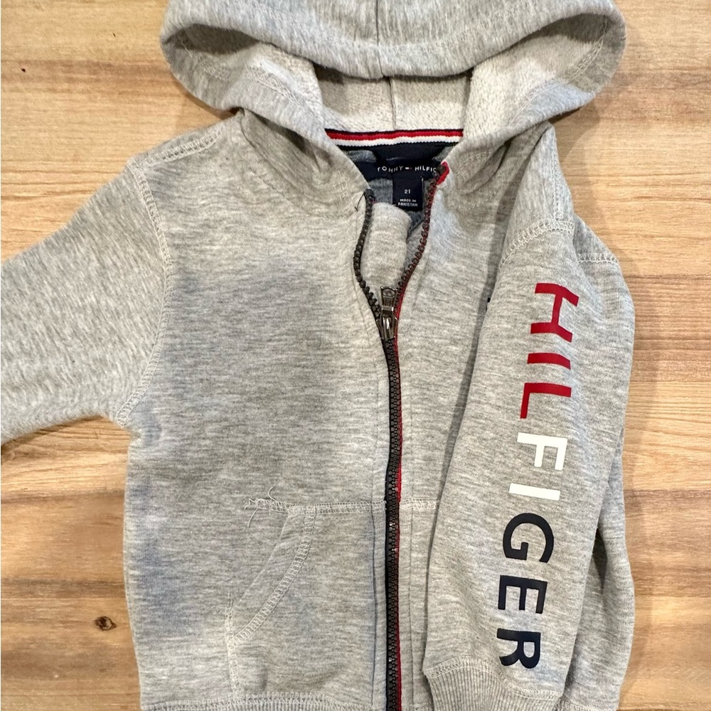 Tommy Hilfiger Toddler Zip Up front Hoodie
